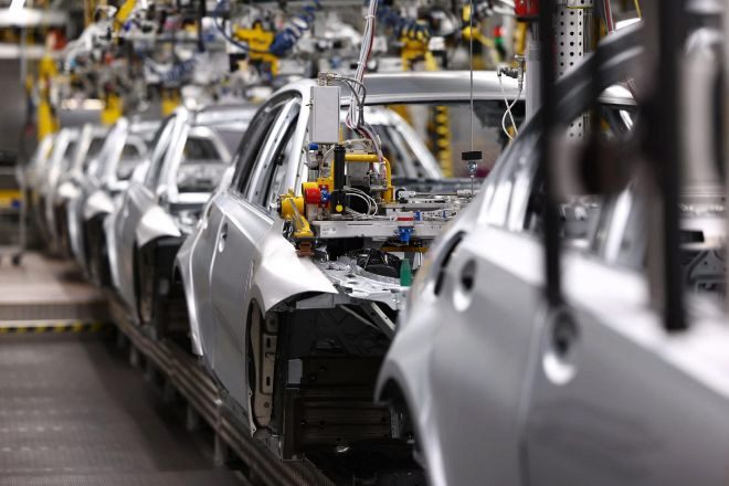Los pedidos de las fábricas alemanas caen un 3,7% en octubre