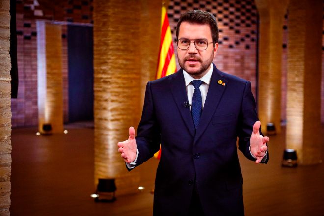 Aragonès exige cerrar el concierto fiscal en 2024