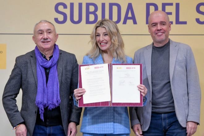 Yolanda Díaz quiere intervenir los salarios de los directivos de las empresas