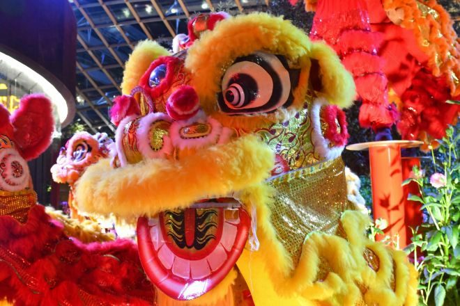 Pasacalles y desfiles para celebrar el Año Nuevo Chino.