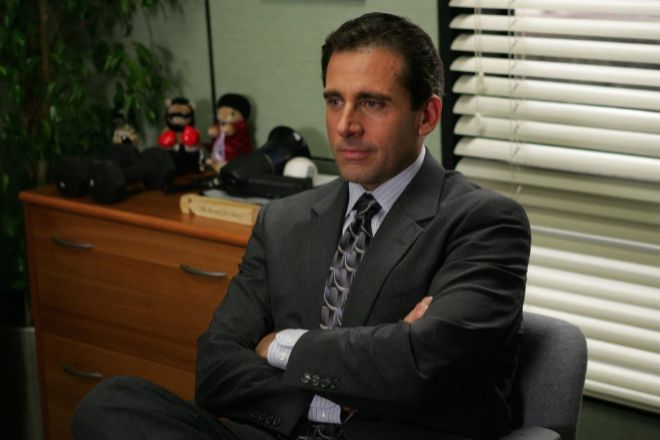 El personaje Michael Scott de "The Office".