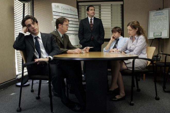 Una de las escenas de la serie "The Office".