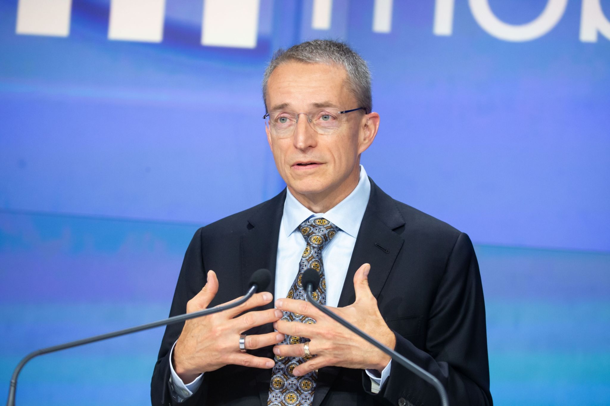 Patrick Gelsinger, CEO de Intel.