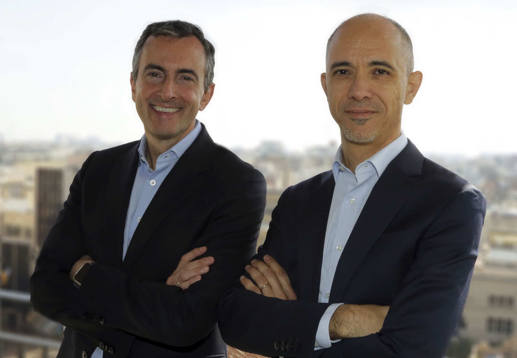 Enrique Gutiérrez, socio director de Finanicial Advisory de Deloitte, y Javier Arribas, socio de Financial Advisory en Comunidad Valenciana y Murcia.