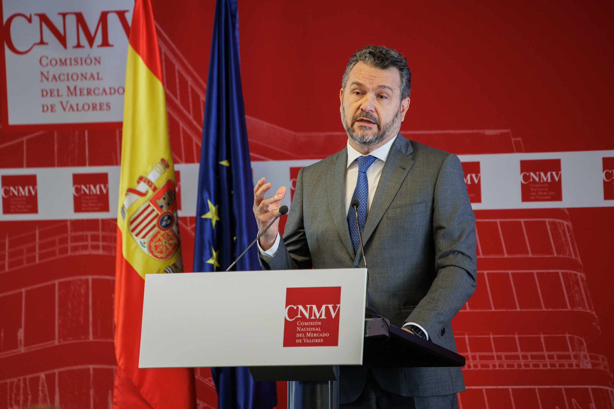 El presidente de la CNMV, Rodrigo Buenaventura.