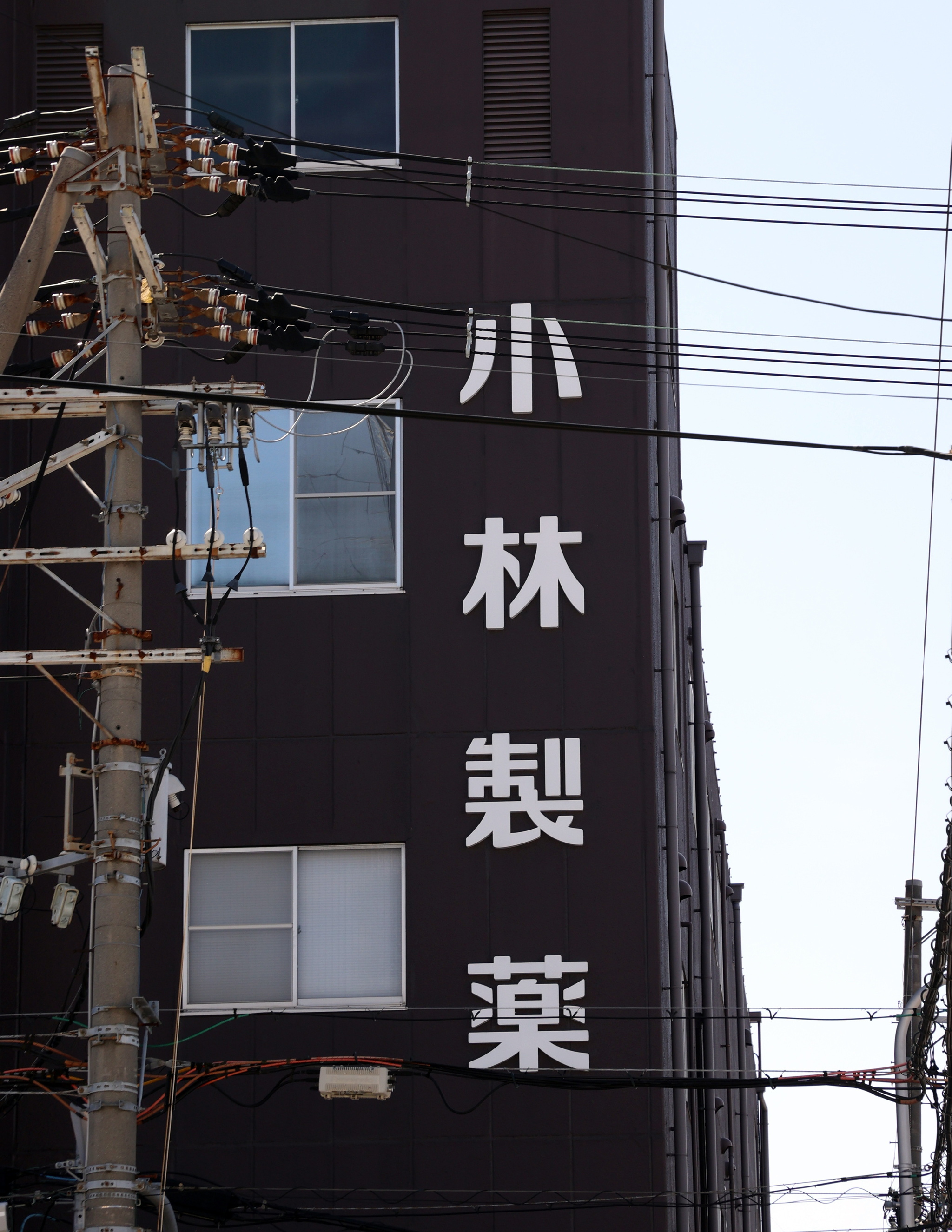 Fbrica de Kobayashi Pharmaceutical en Osaka, el pasado 27 de marzo despus de anunciar una segunda persona fallecida y ms de cien hospitalizados despus de tomar 'Benikoji', un suplemento diettico que contiene levadura roja de arroz.