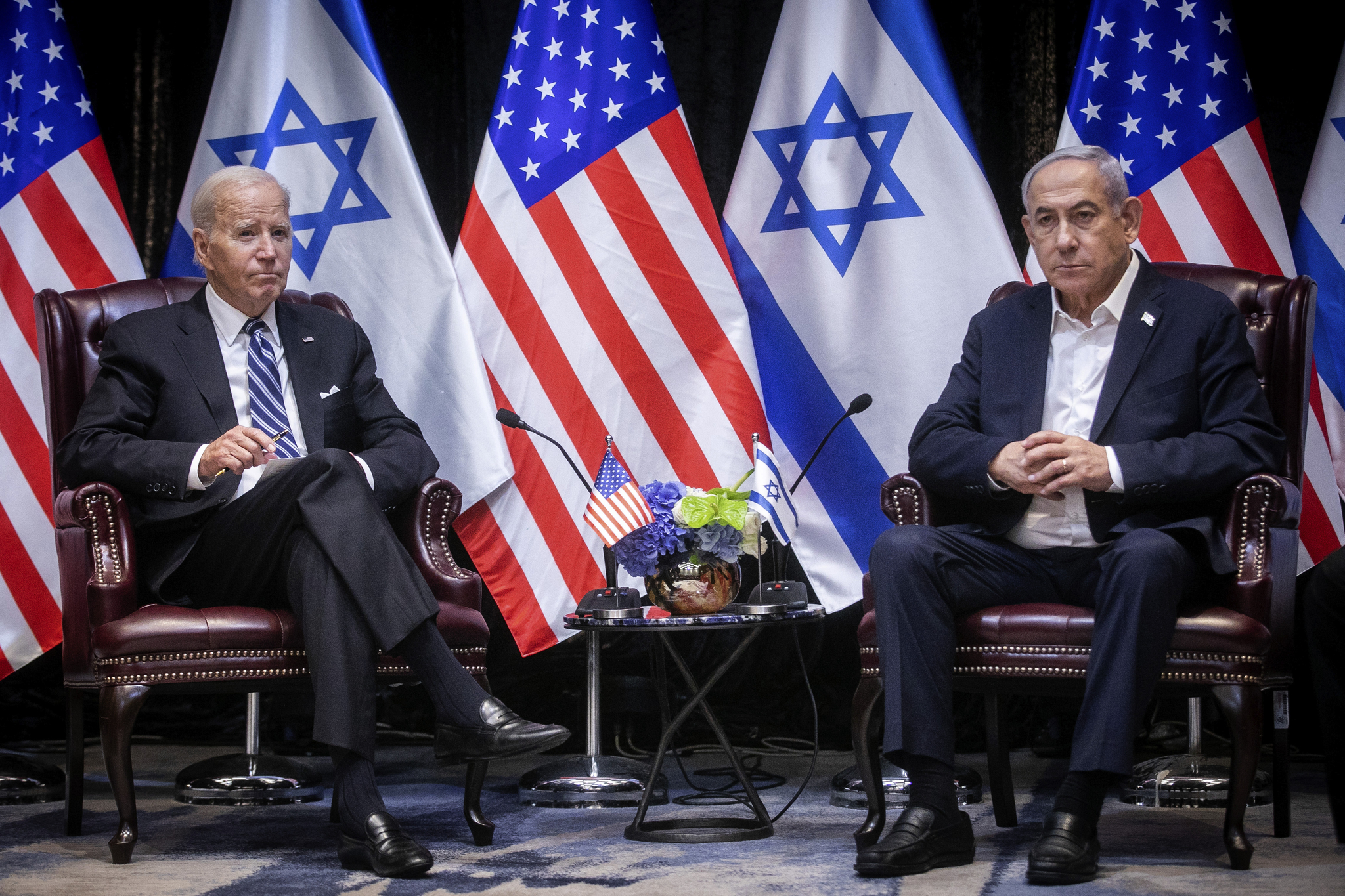ltimo encuentro entre el primer ministro israel, Benjamin Netanyahu y el presidente de EEUU, Joe Biden.