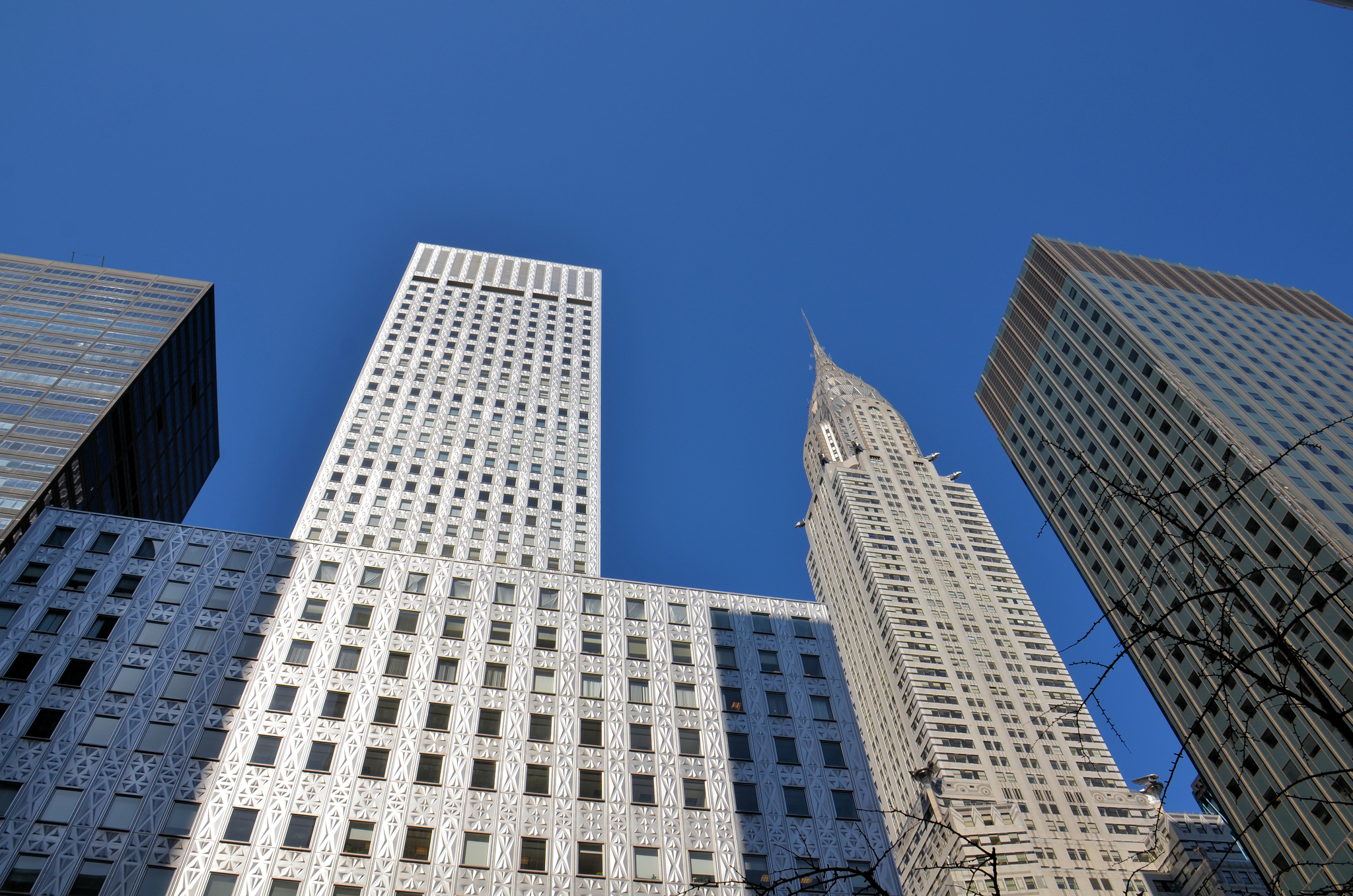 Los rascacielos de Manhattan donde viven la mayora de los ricos del mundo.