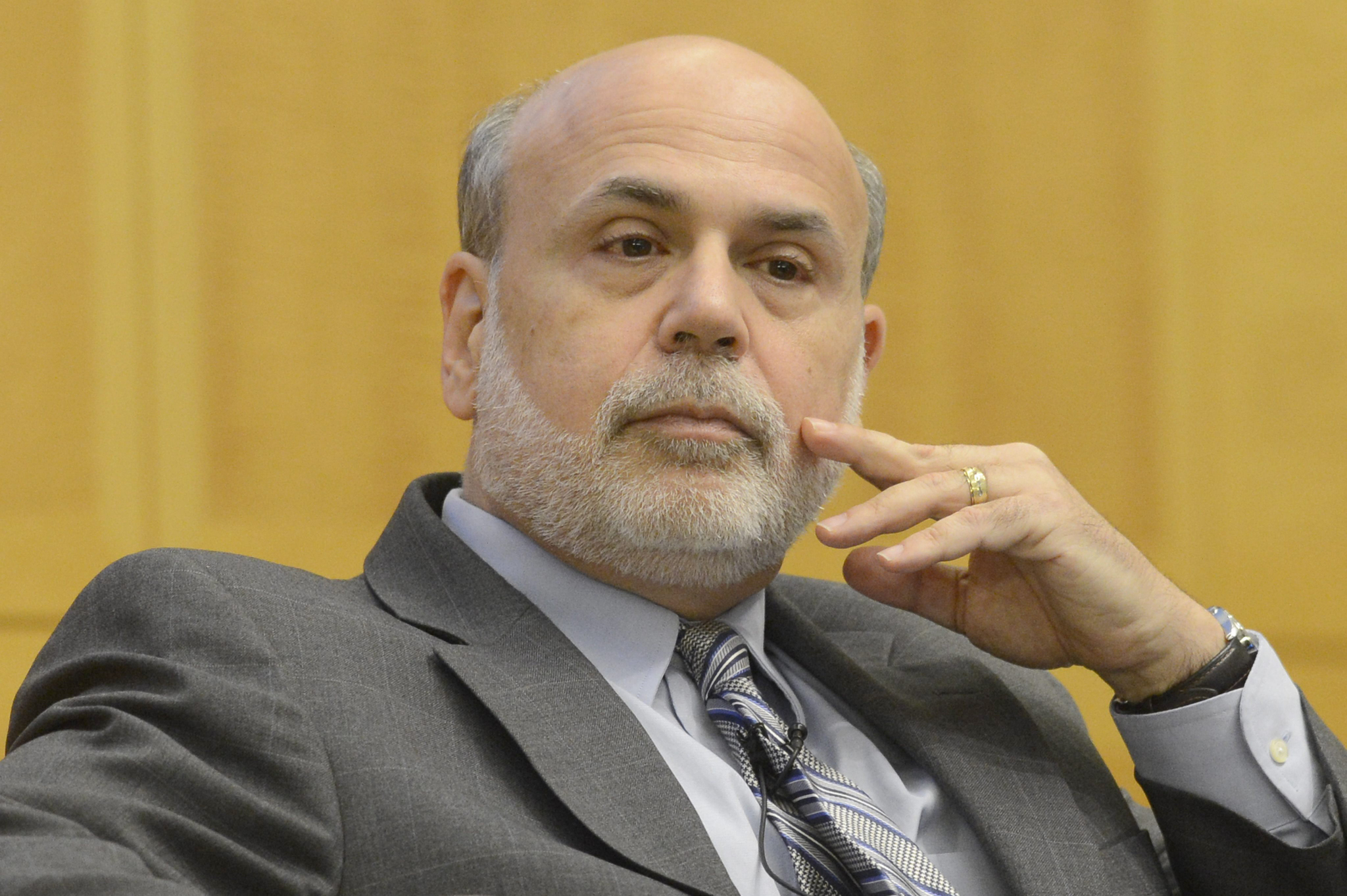 El ex presidente de la Fed, Ben Bernanke.