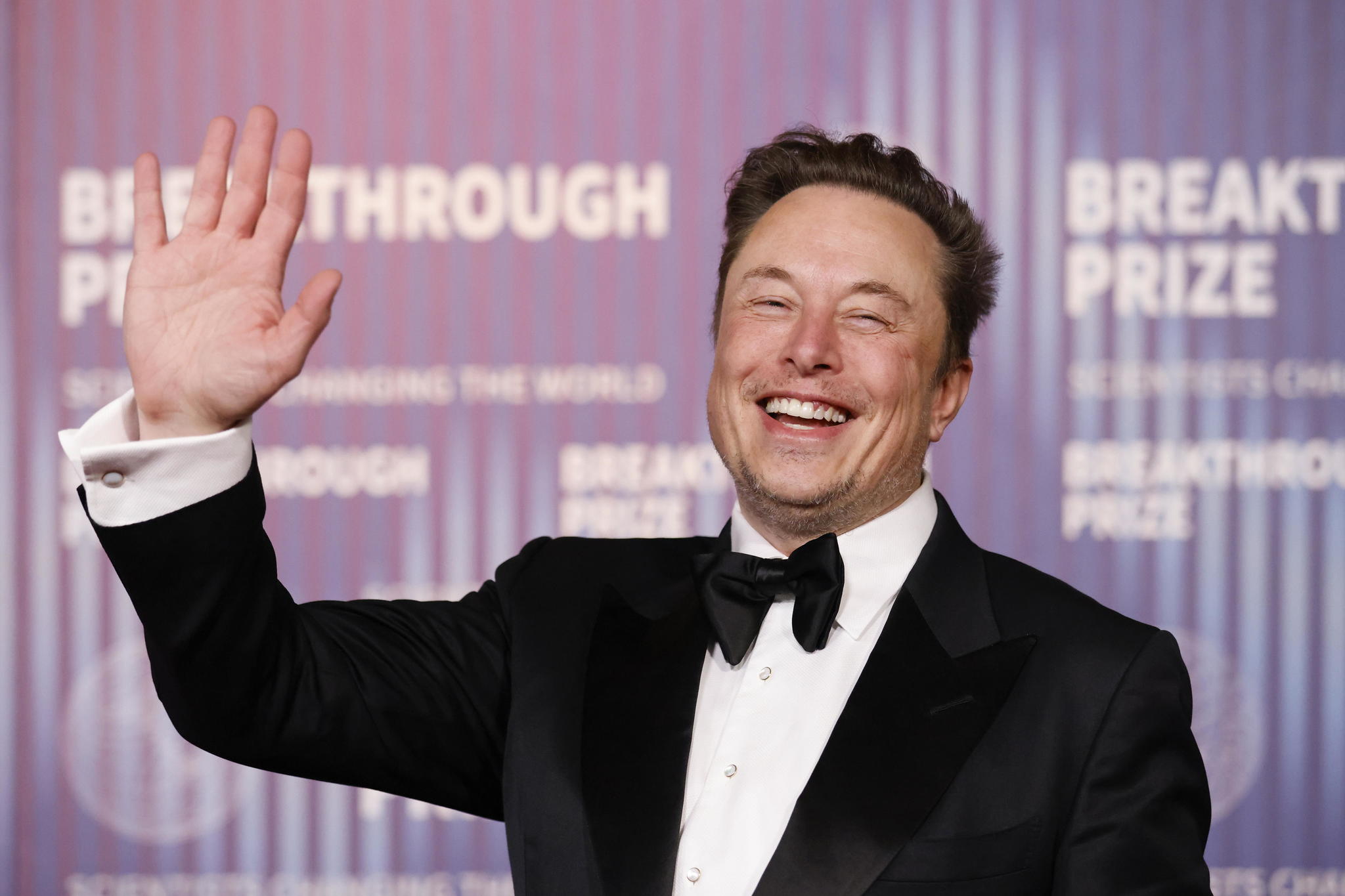 El CEO de Tesla, Elon Musk, en una entrega de premios en Los ngeles.