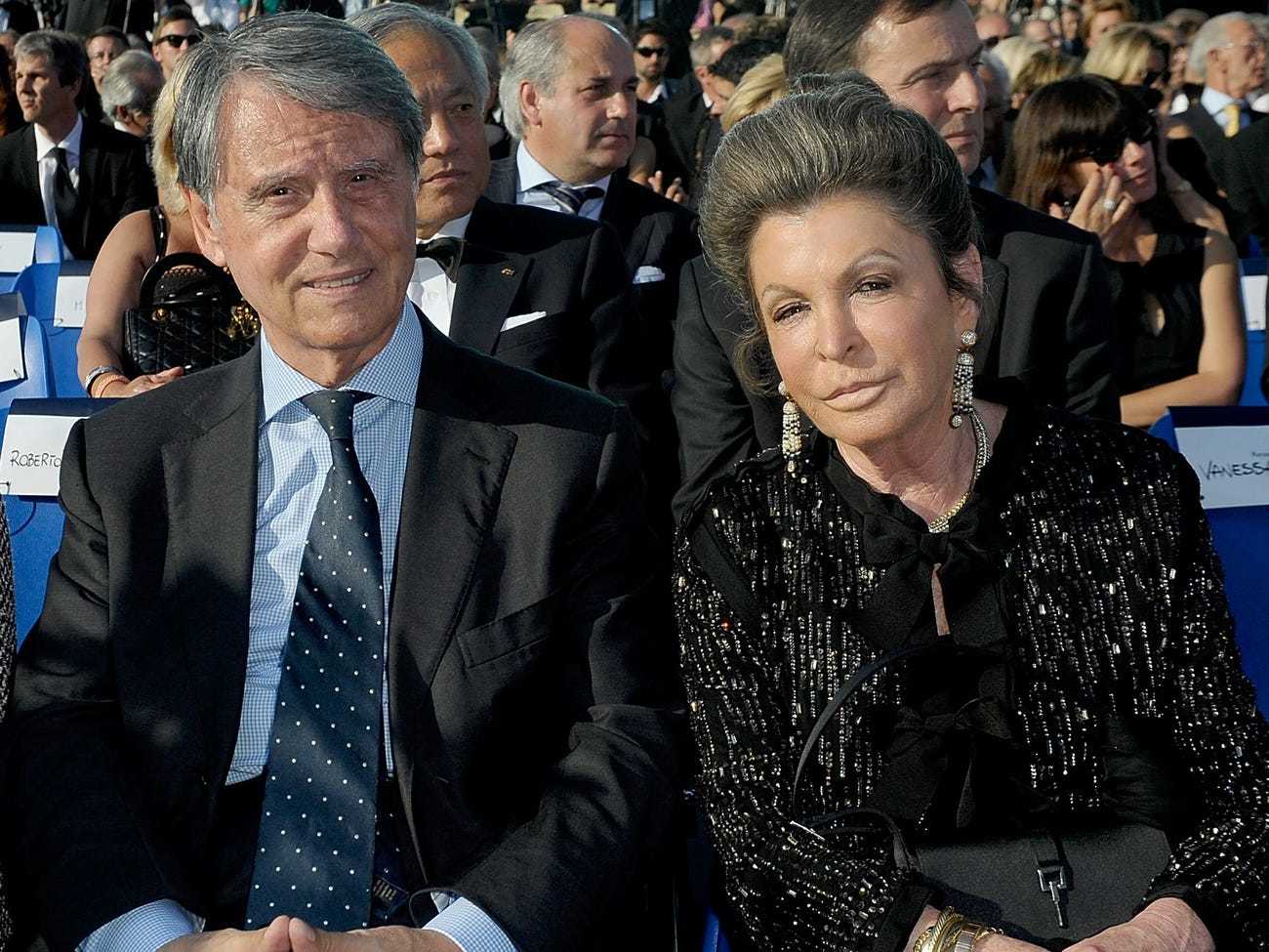 El matrimonio formado por Gianluigi y Rafaela Aponte fundadores de MSC.