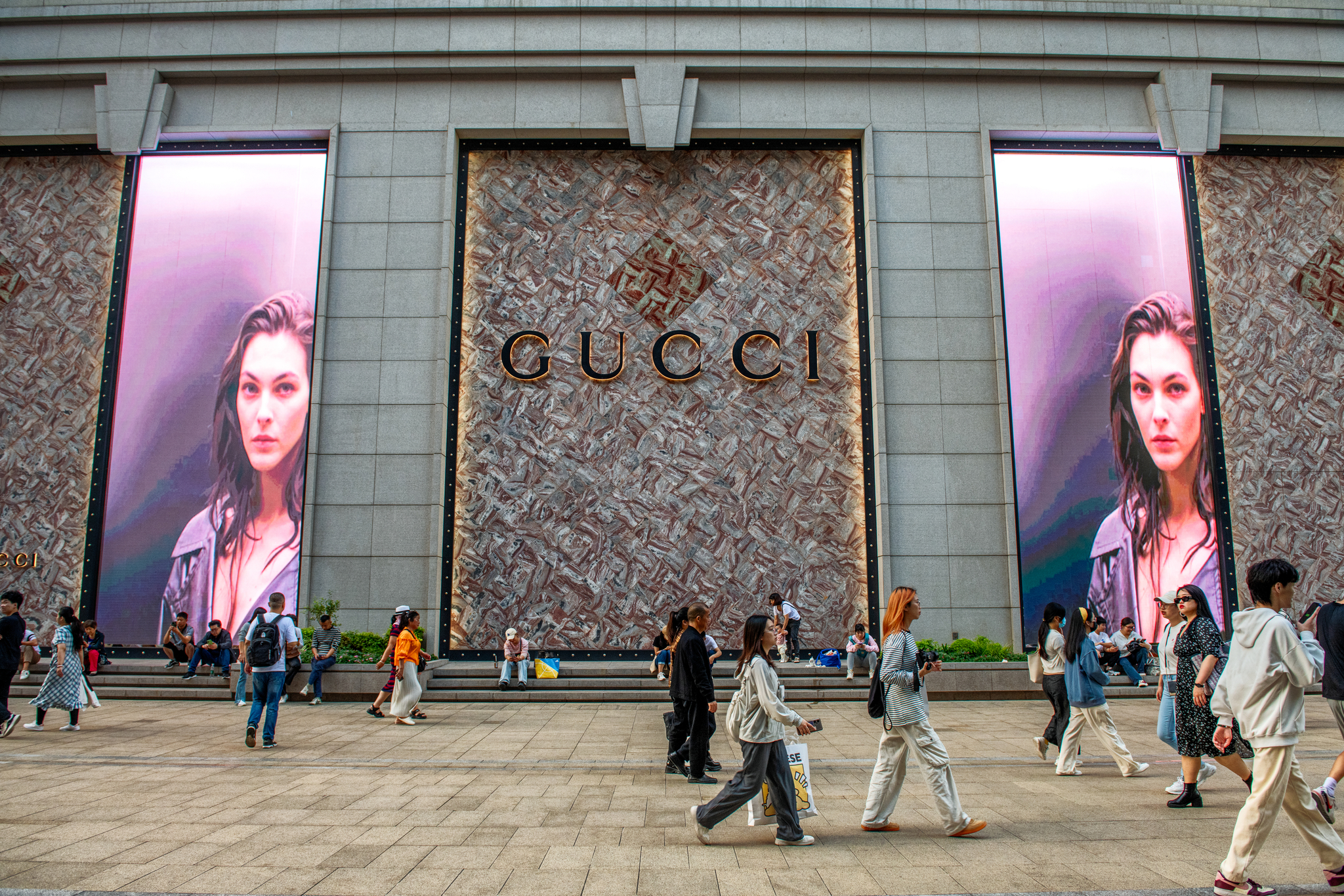 Tienda Gucci en Shangai