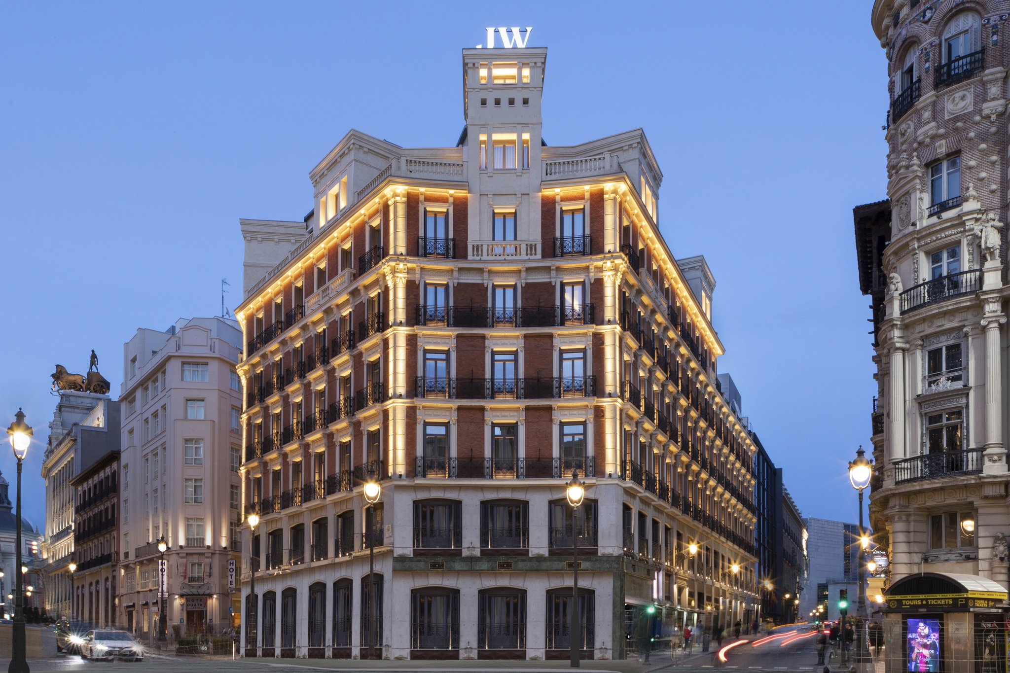 JW Marriott de Madrid, propiedad de Millenium.