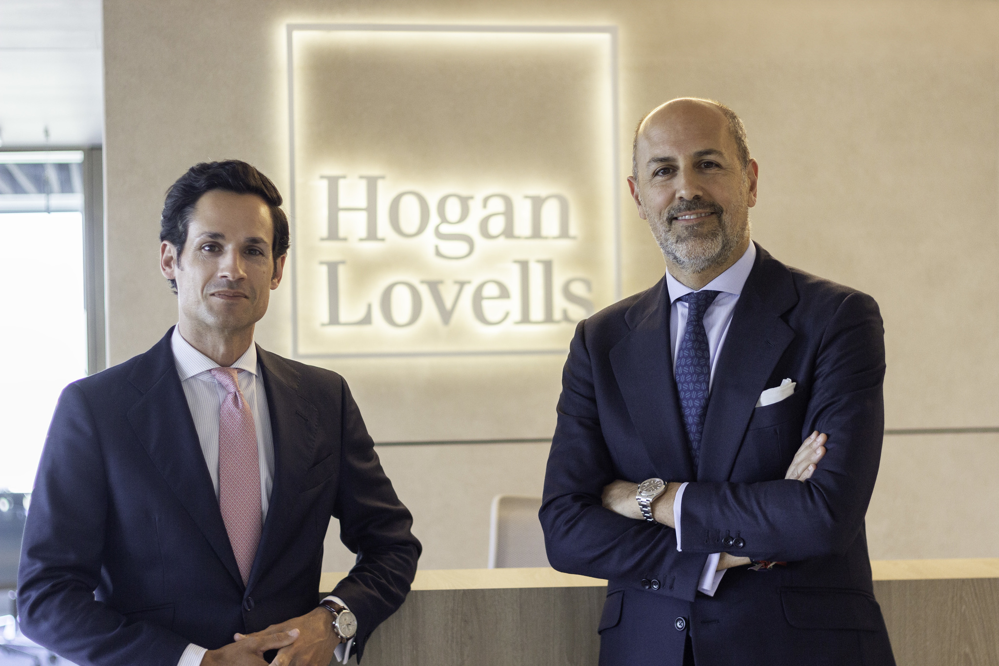 Andrs Candela y Emilio Gmez, 'counsel' y socio del rea de inmobiliario, respectivamente, de Hogan Lovells en Madrid.
