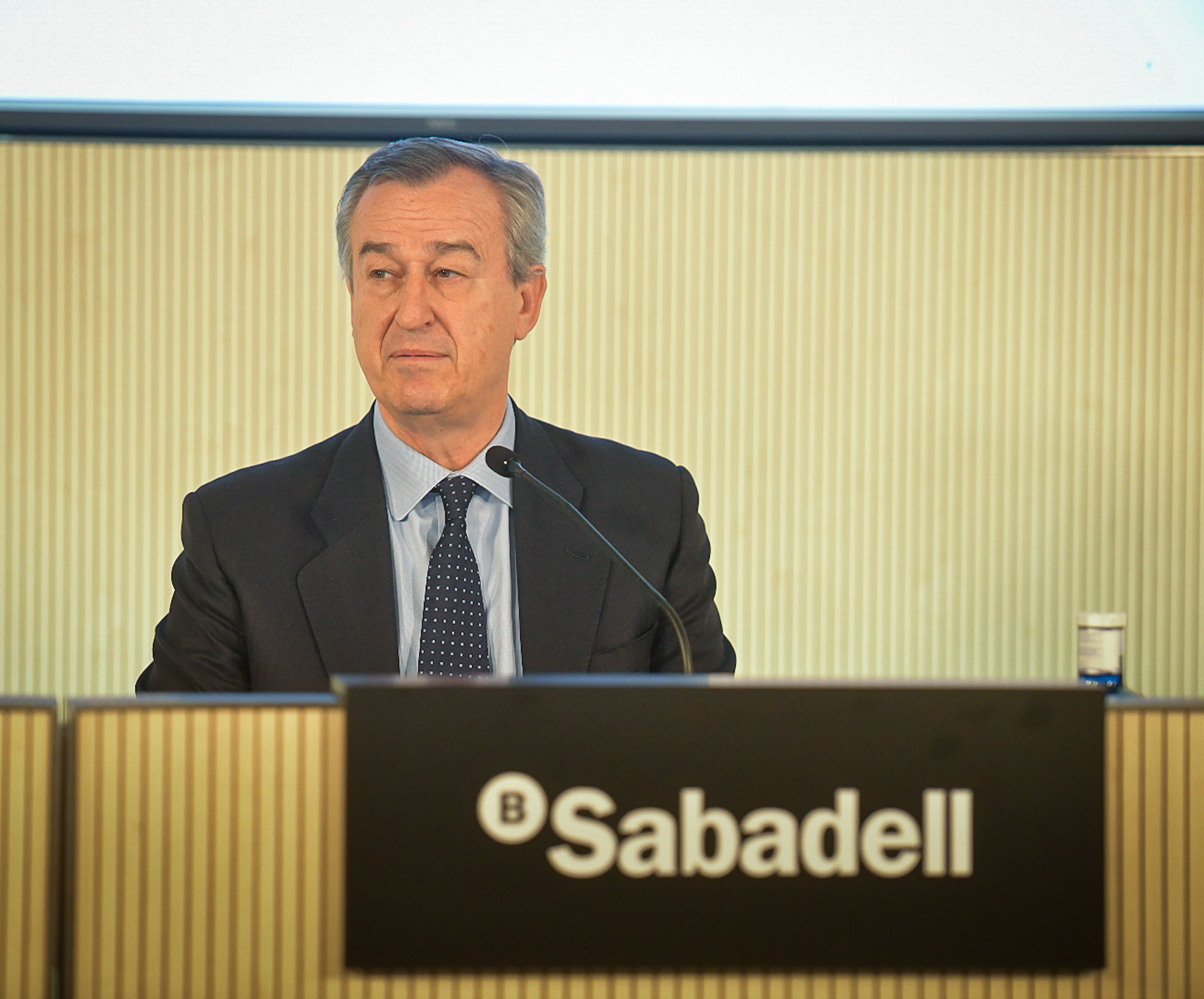 Csar Gonzlez Bueno, consejero delegado de Sabadell.