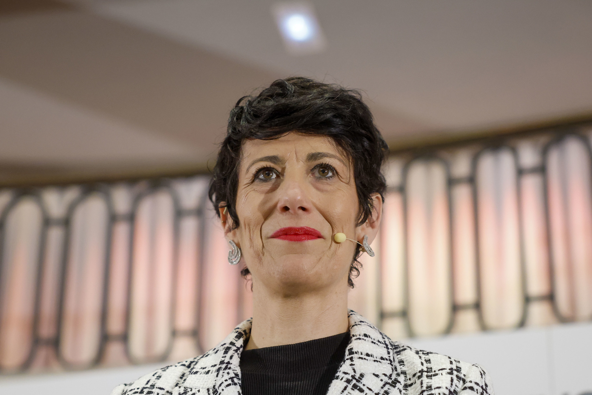 La ministra de Inclusin, Seguridad Social y Migraciones,  Elma Saiz.