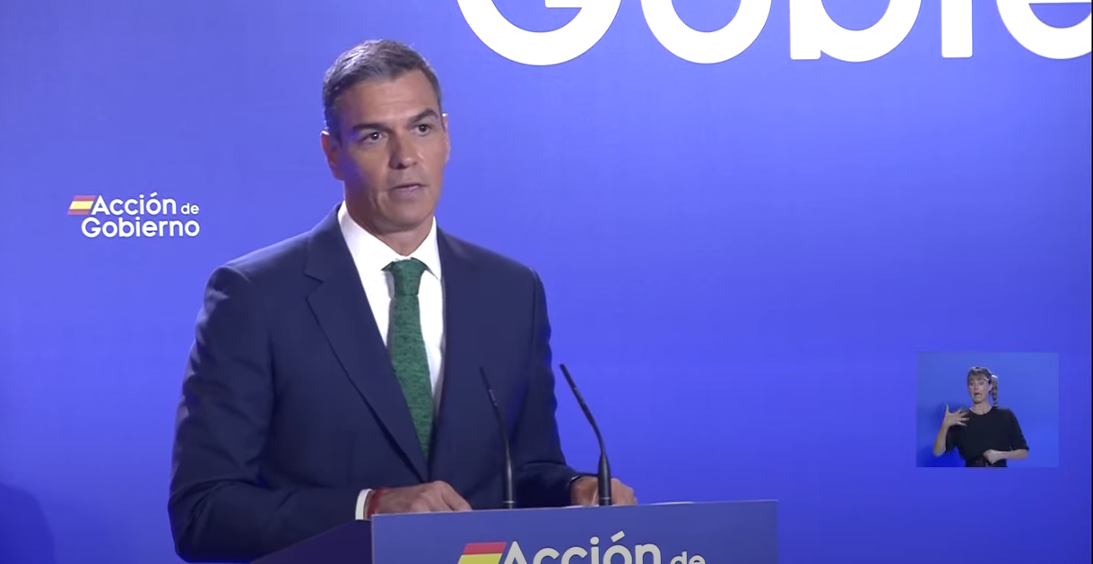 Sánchez: «Vamos a trabajar por la aprobación de los Presupuestos» con subidas de impuestos para «quienes más tienen»