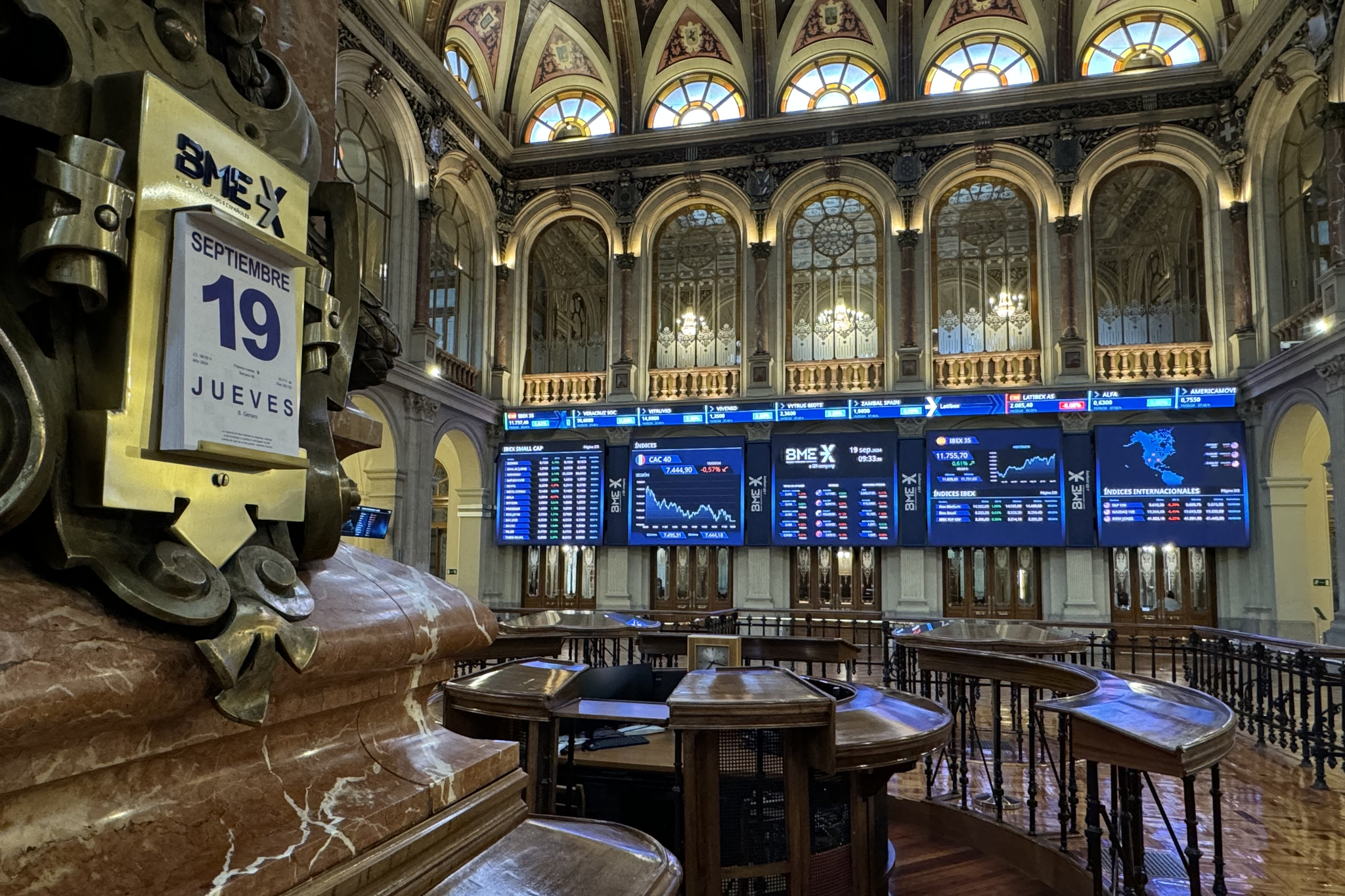 Las bolsas mundiales suben tras la rebaja de tipos de la Fed