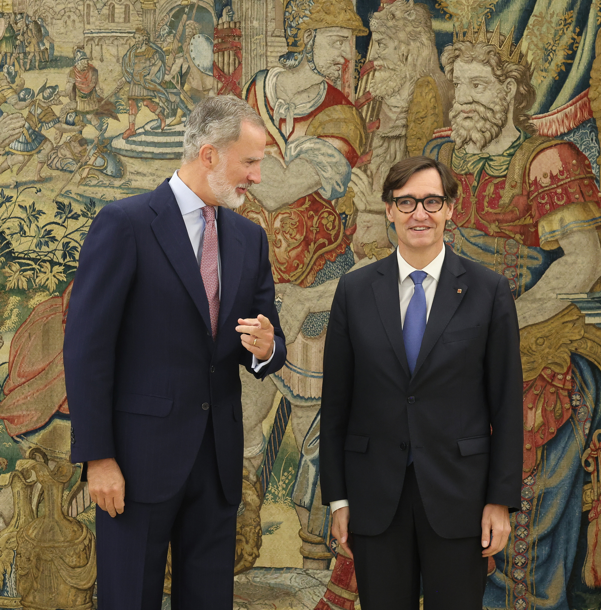 Felipe VI, Illa y Cataluña