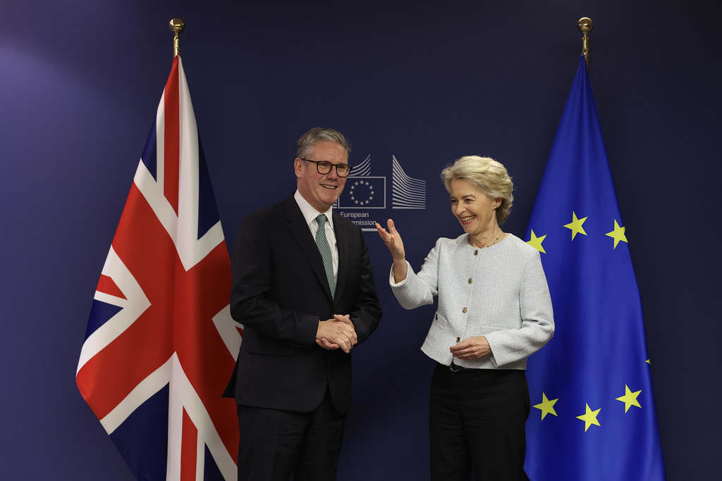 Von der Leyen y Starmer pactan «acelerar» en el acercamiento de Reino Unido con la UE