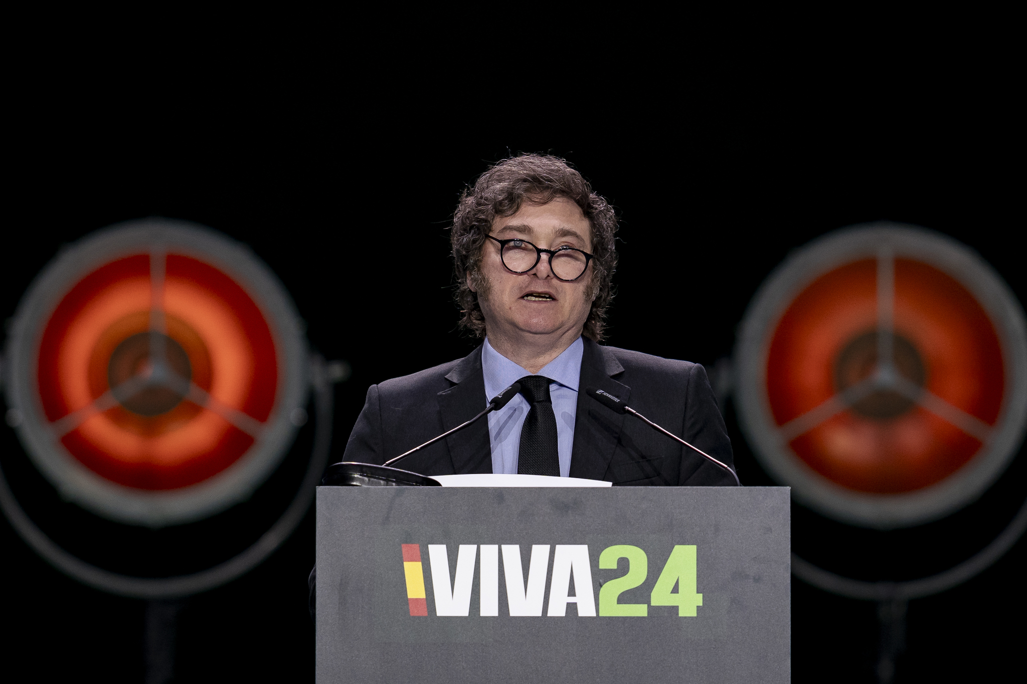 Javier Milei: «No somos comunistas, somos libertarios»