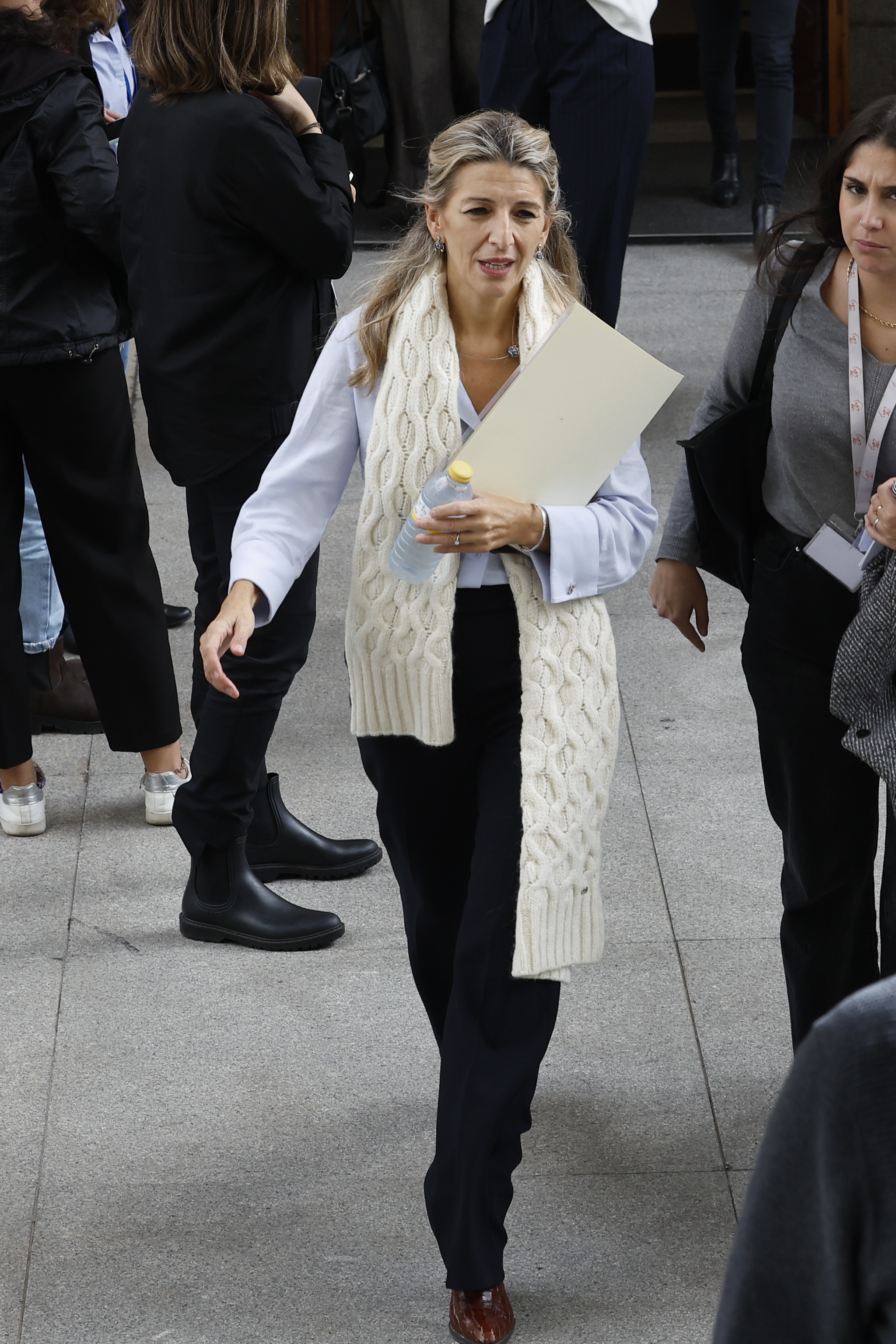 Díaz pide denunciar a las empresas que obliguen a ir a trabajar en «situaciones imposibles»