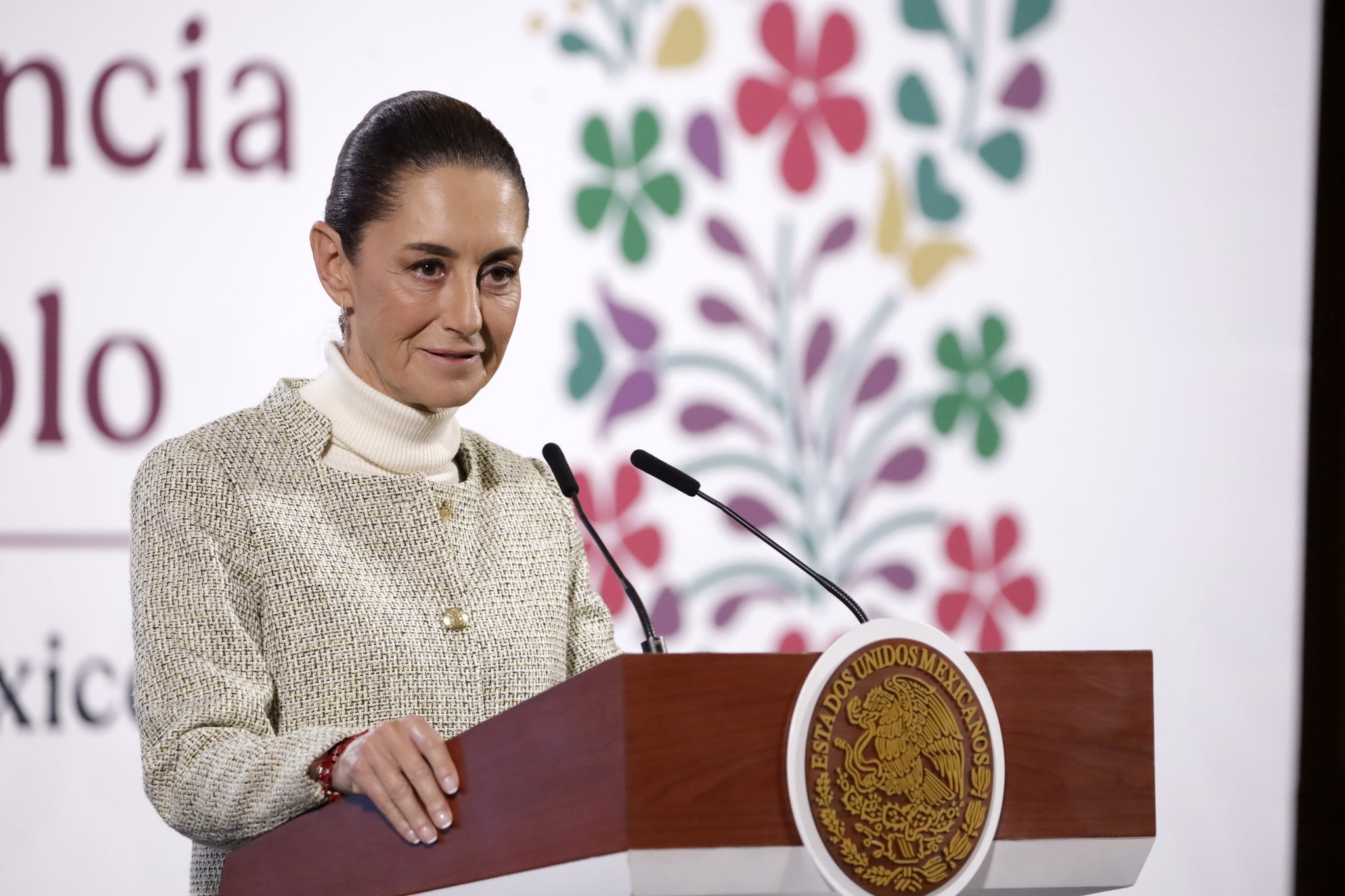 Trump suspende los aranceles con México «por un mes» tras negociar con su presidenta