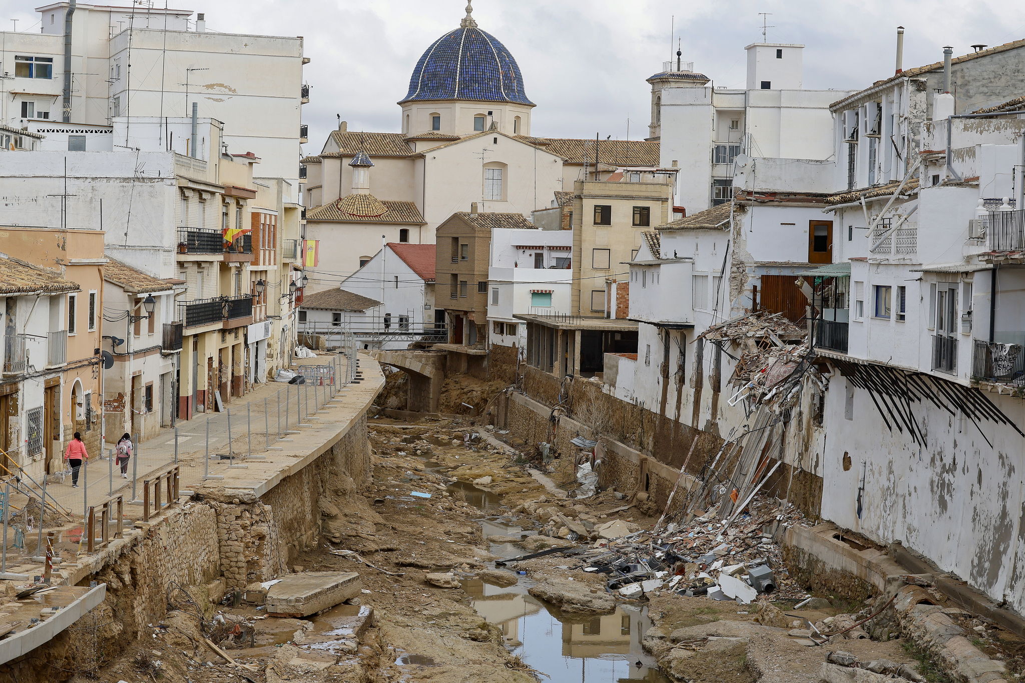 La baja inversión hidráulica, un factor clave en la dana
