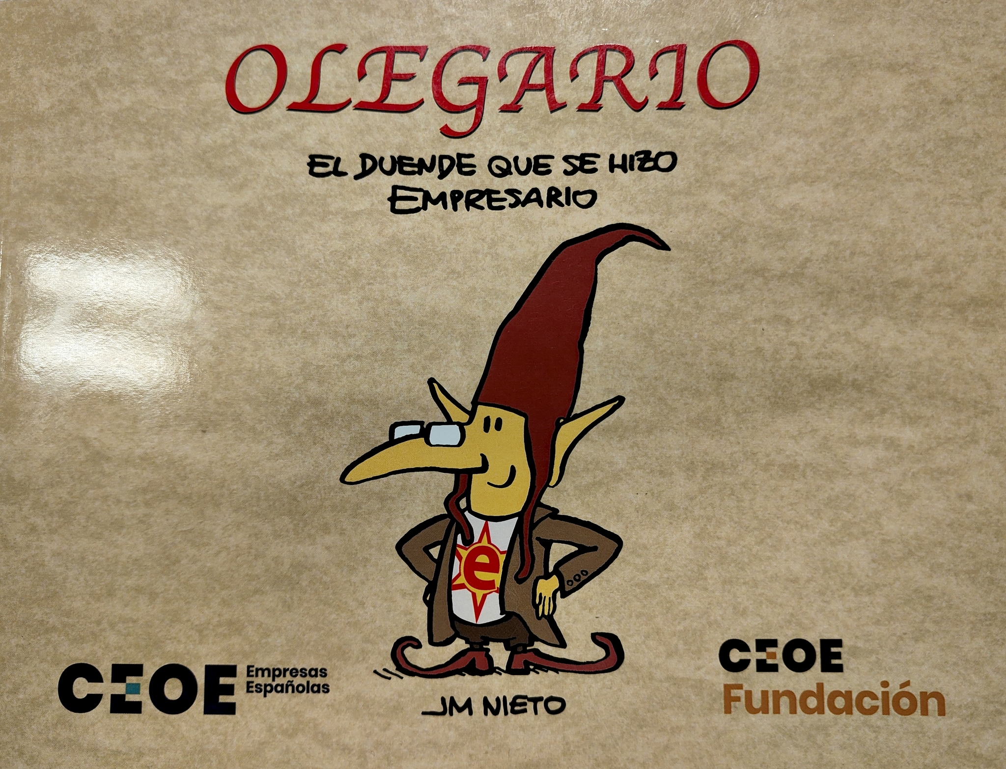 Olegario, el empresario: el cómic de la Fundación CEOE para inculcar el espíritu emprendedor en las aulas