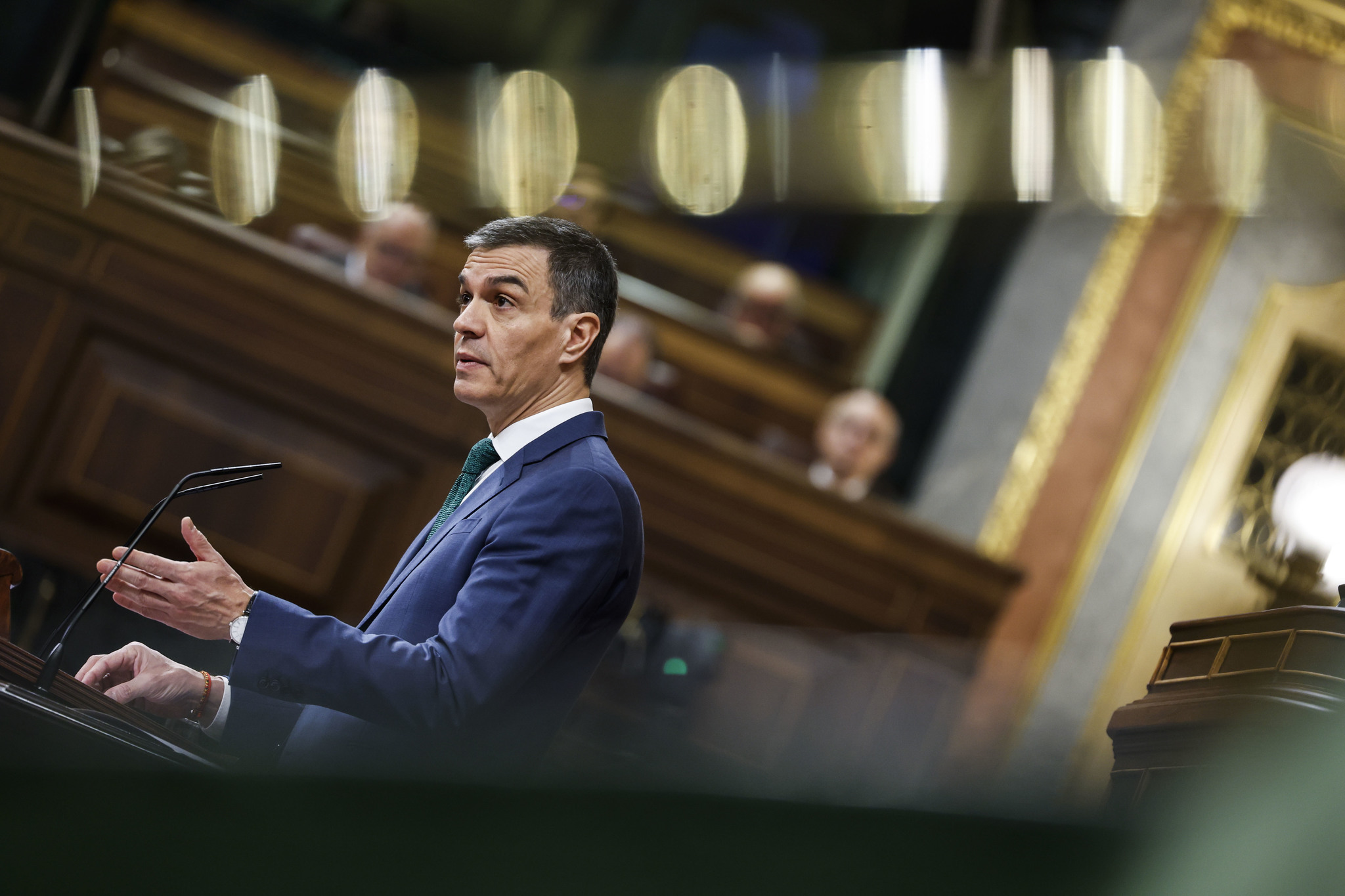 Sánchez anuncia un Plan Nacional de industria de Defensa y otro de contingencia ante los aranceles de Trump