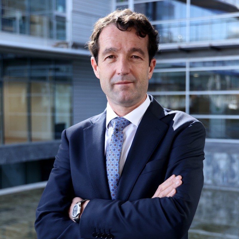 Ángel Escribano, presidente de Indra.