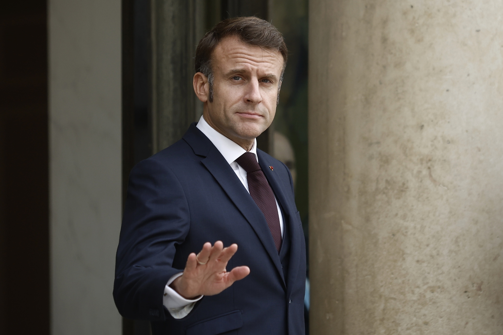 Emmanuel Macron, presidente de Francia.