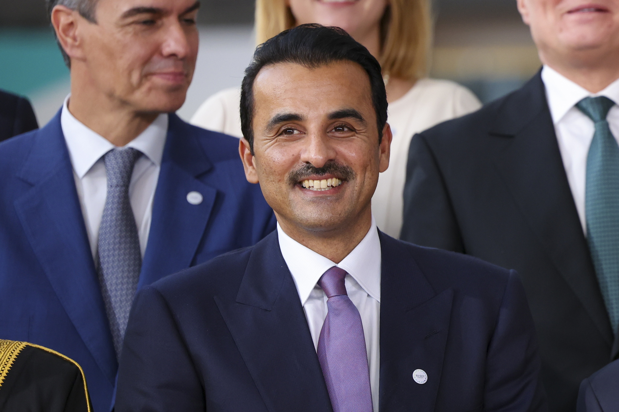 El jeque Tamim bin Hamad Al Thani es el emir de Qatar.