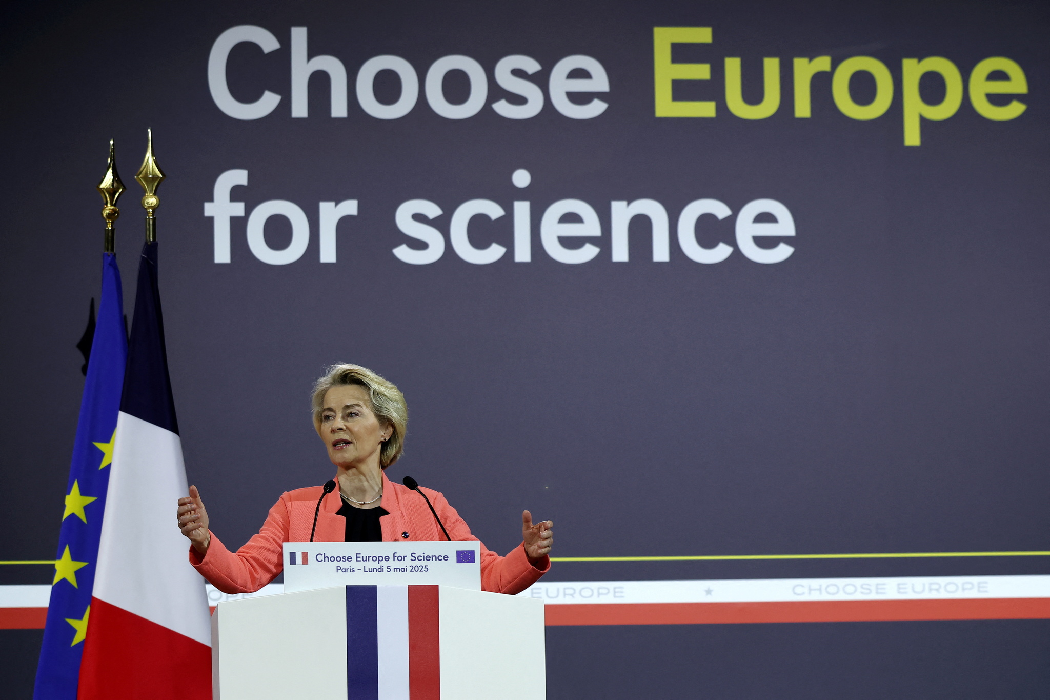 Von der Leyen anuncia un paquete de medidas para atraer talento científico a la UE