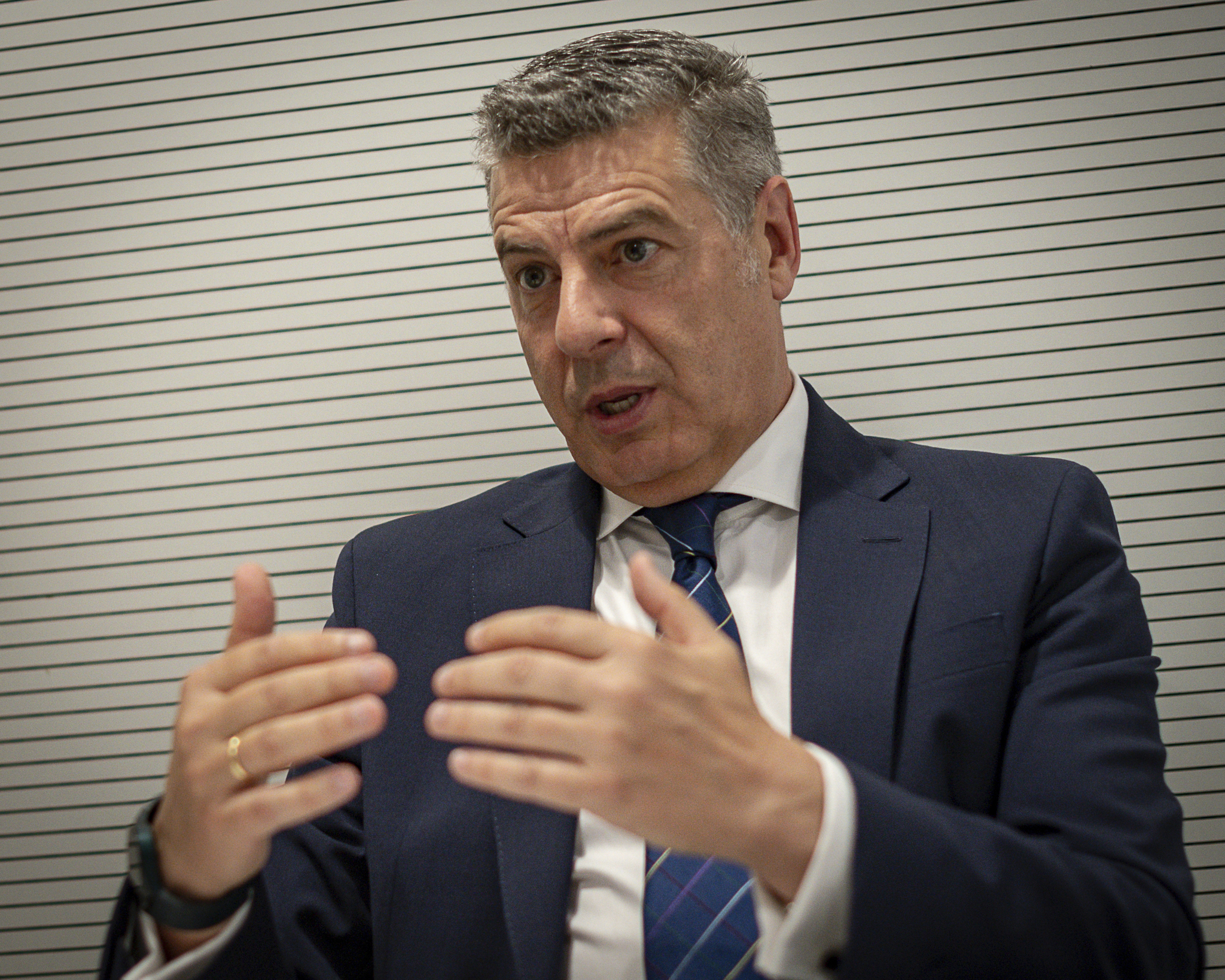 Miguel Ángel Vázquez Taín: «Los aranceles introducen nuevos competidores en el mercado interior»