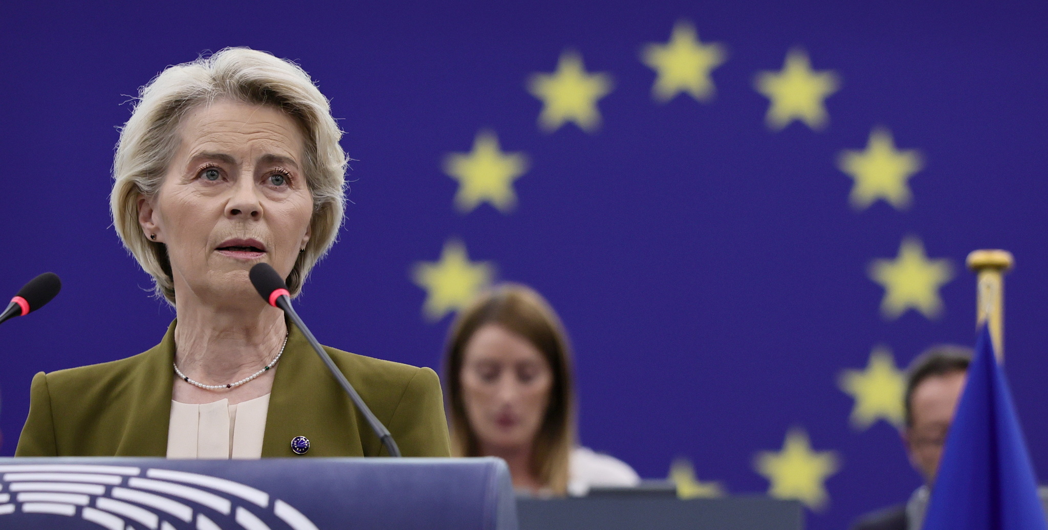 Von der Leyen: «Europa está en plena lucha en un mundo de ambiciones y guerras imperialistas»