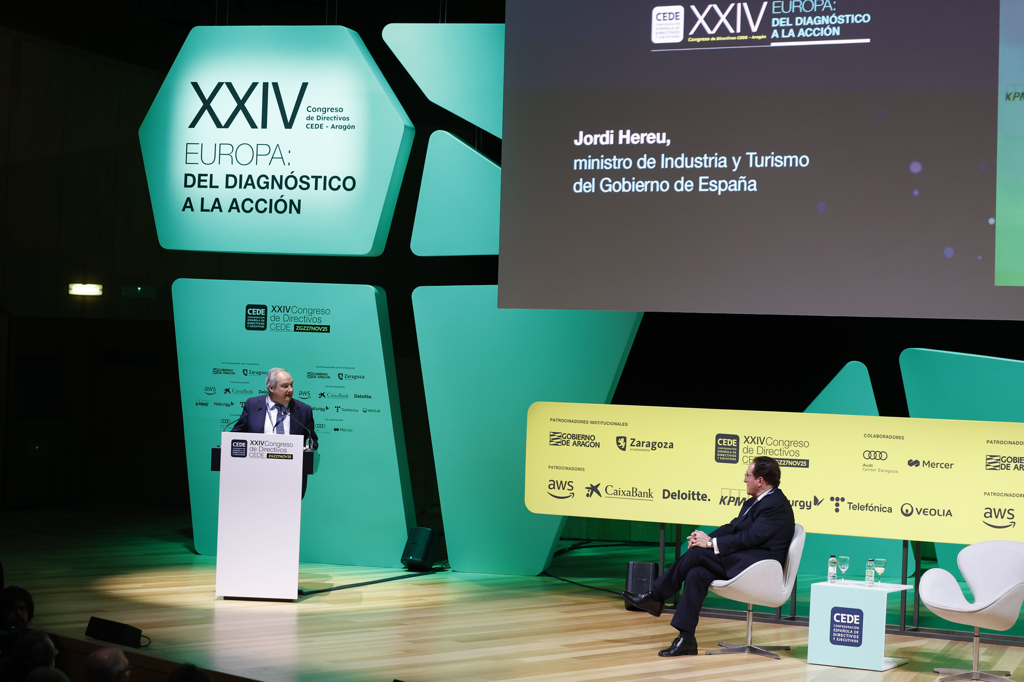 Hereu: «Este Gobierno ha logrado parar 30 años de desindustrialización en España»
