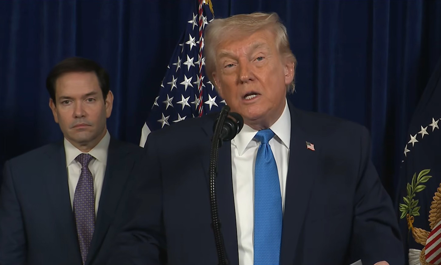 Trump: «Vamos a dirigir Venezuela hasta que sea posible una transición adecuada»