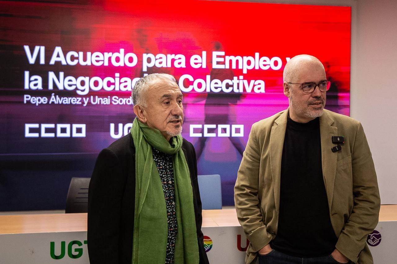 Los sindicatos exigen a CEOE una subida general de sueldos del 12% en tres años