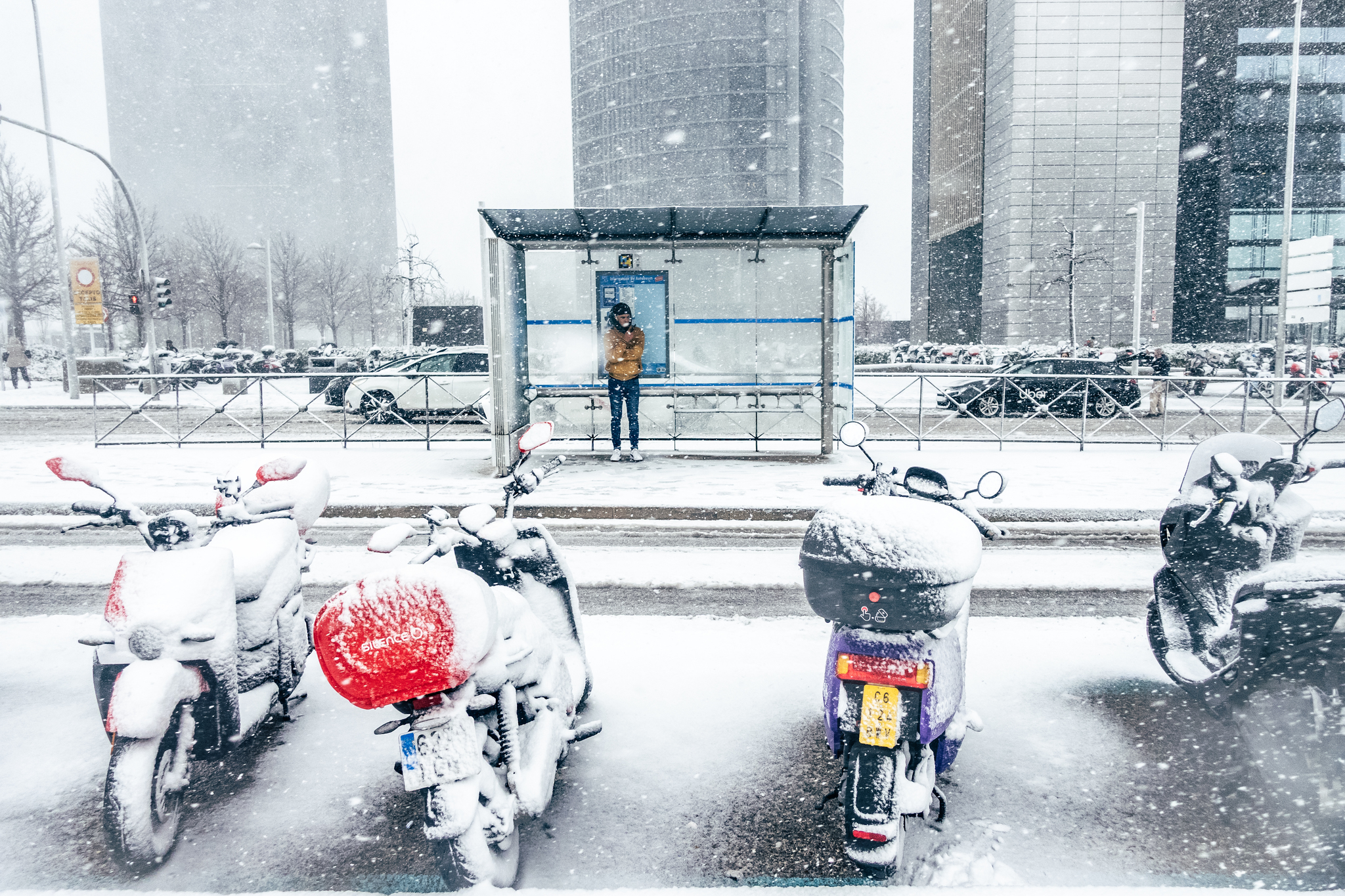 Los trabajadores pueden salir antes del trabajo o ausentarse ante nevadas y otras inclemencias meteorológicas