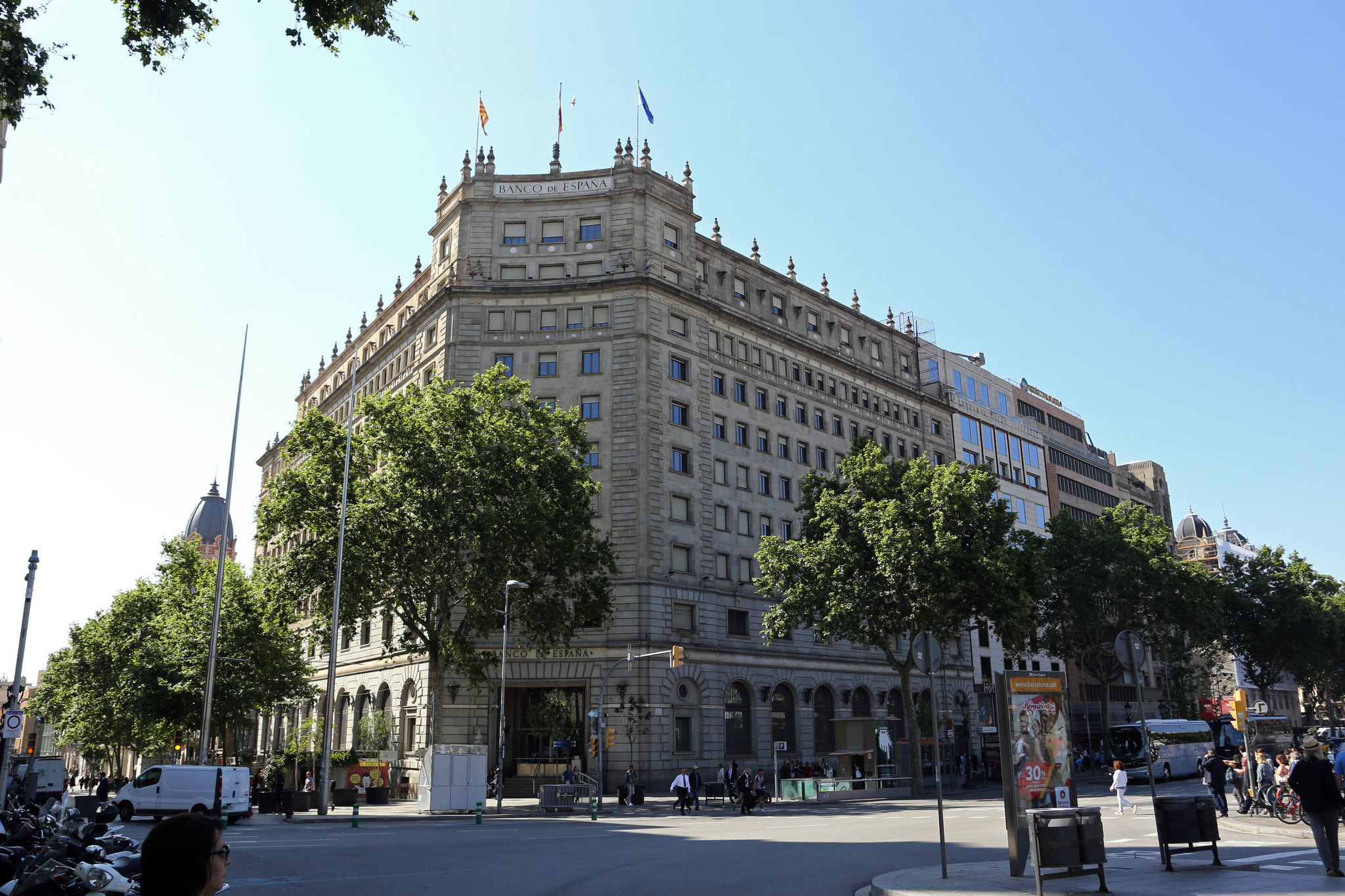 La Generalitat adquiere la mitad de la sede del Banco de España en Barcelona