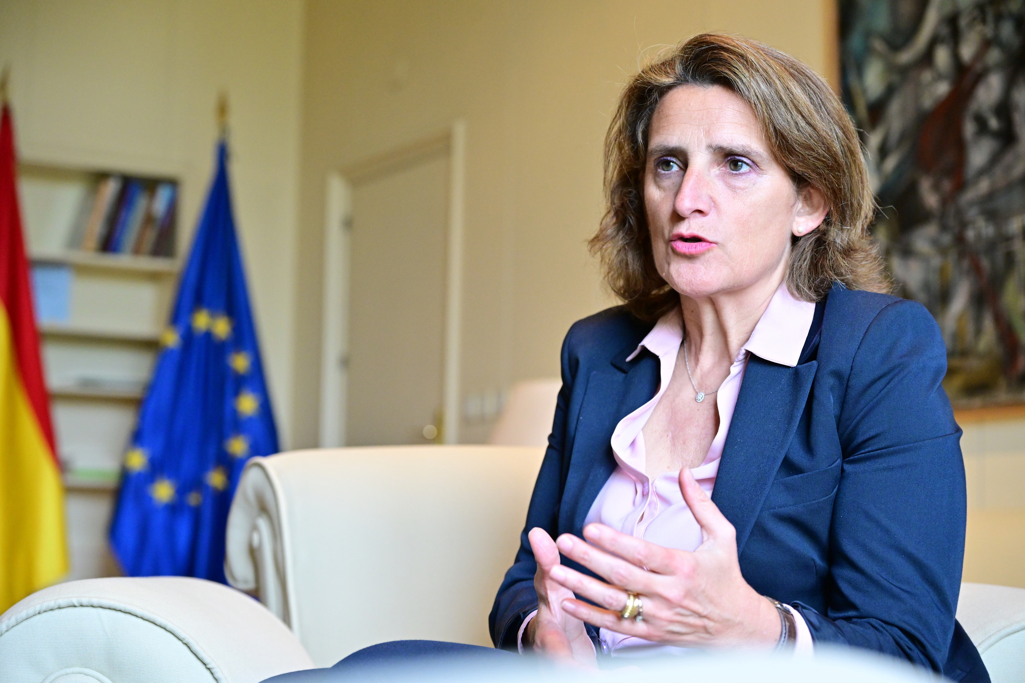 Teresa Ribera: «La historia terminará poniendo a Trump en su sitio»