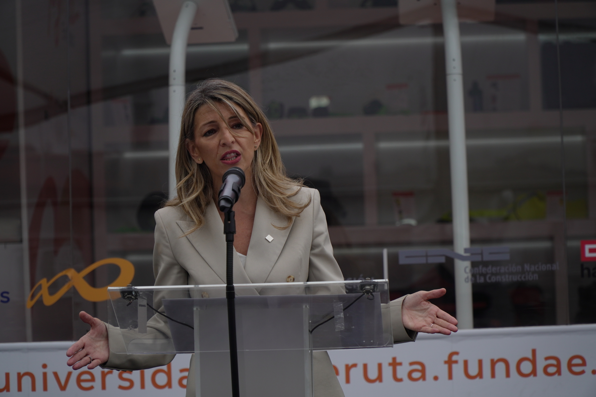 Yolanda Díaz, sobre el plan de control de bajas laborales anunciado por Rueda: «Es ilegal»