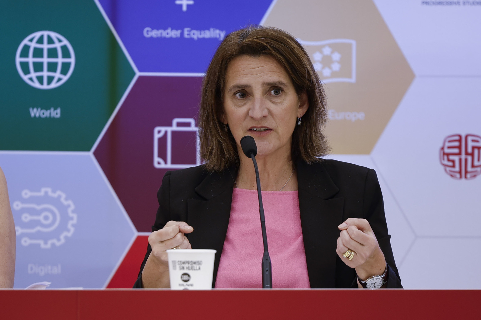 Ribera: «Estoy cansada de guardar silencio, debemos levantarnos frente a las tecnológicas»