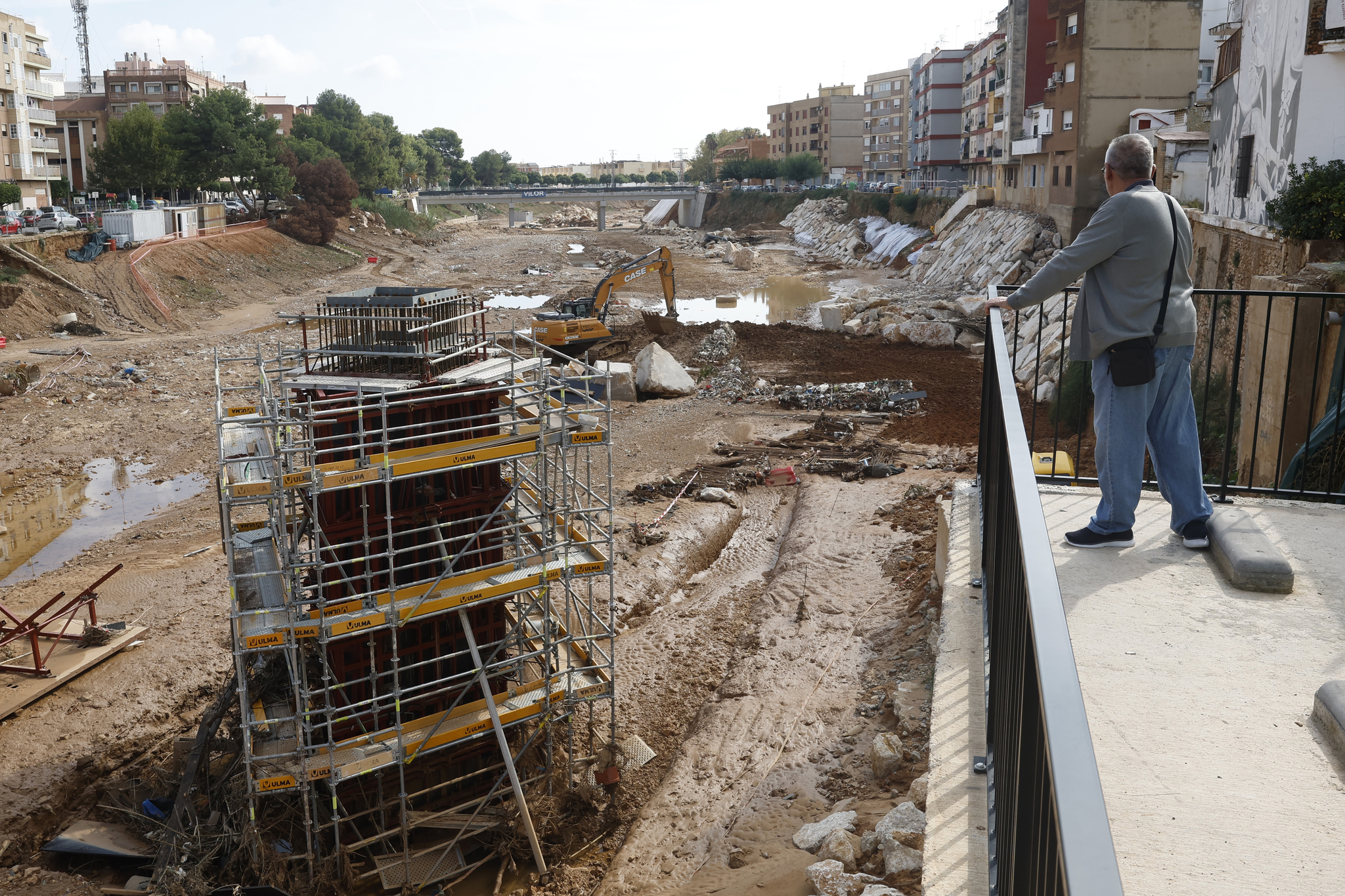 Las constructoras alertan del retraso inversor del Gobierno por la DANA