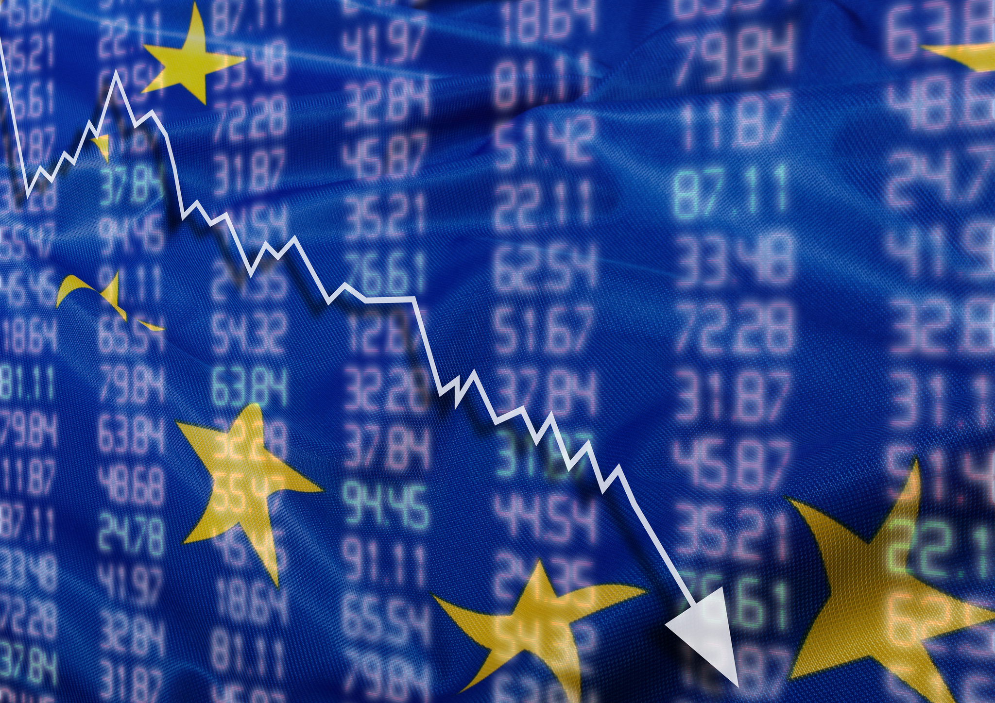 El PIB de la eurozona y la UE crece apenas un 0,1% en el primer trimestre