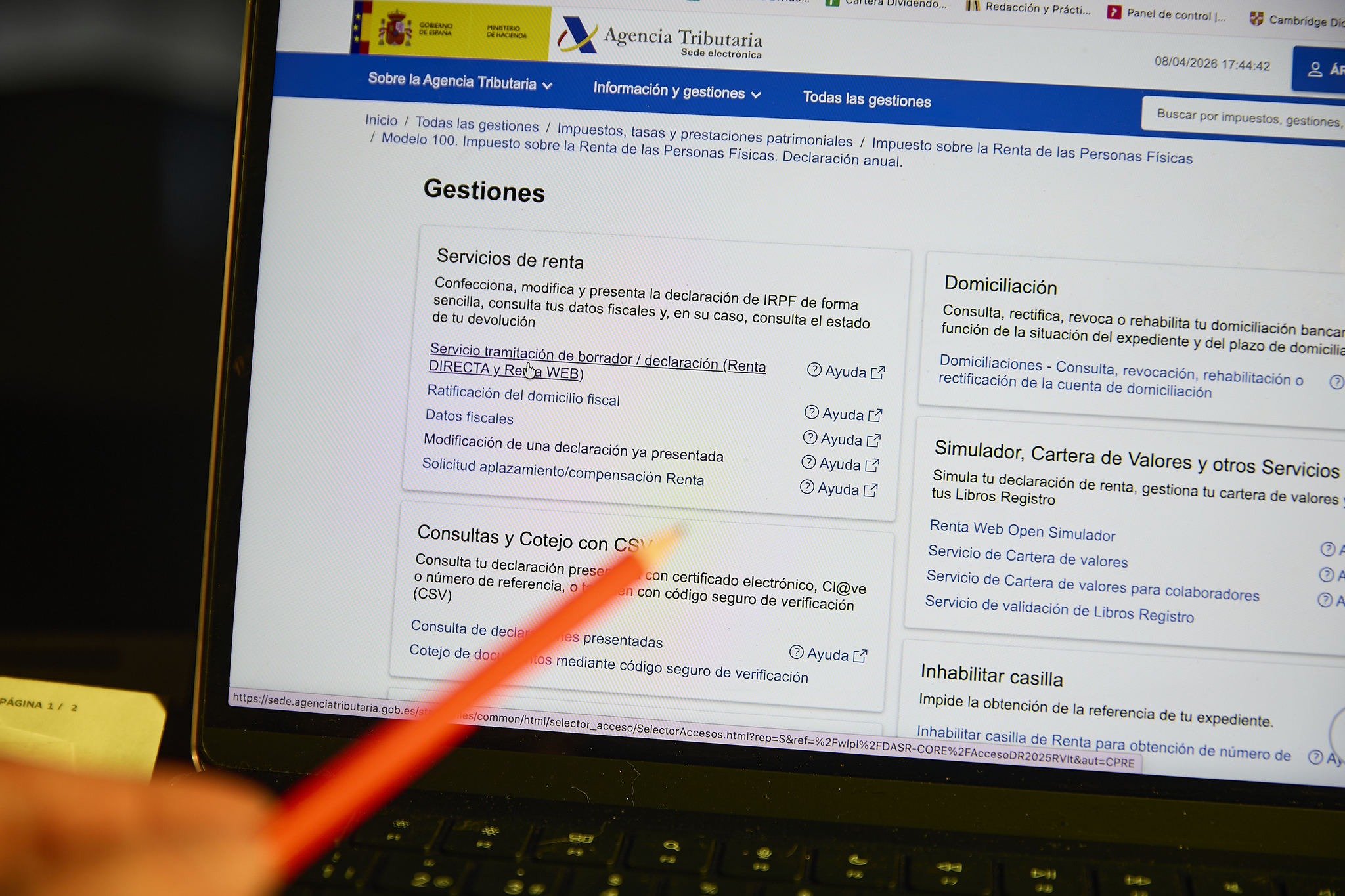 La Agencia Tributaria arranca el miércoles la atención telefónica para la Campaña de la Renta
