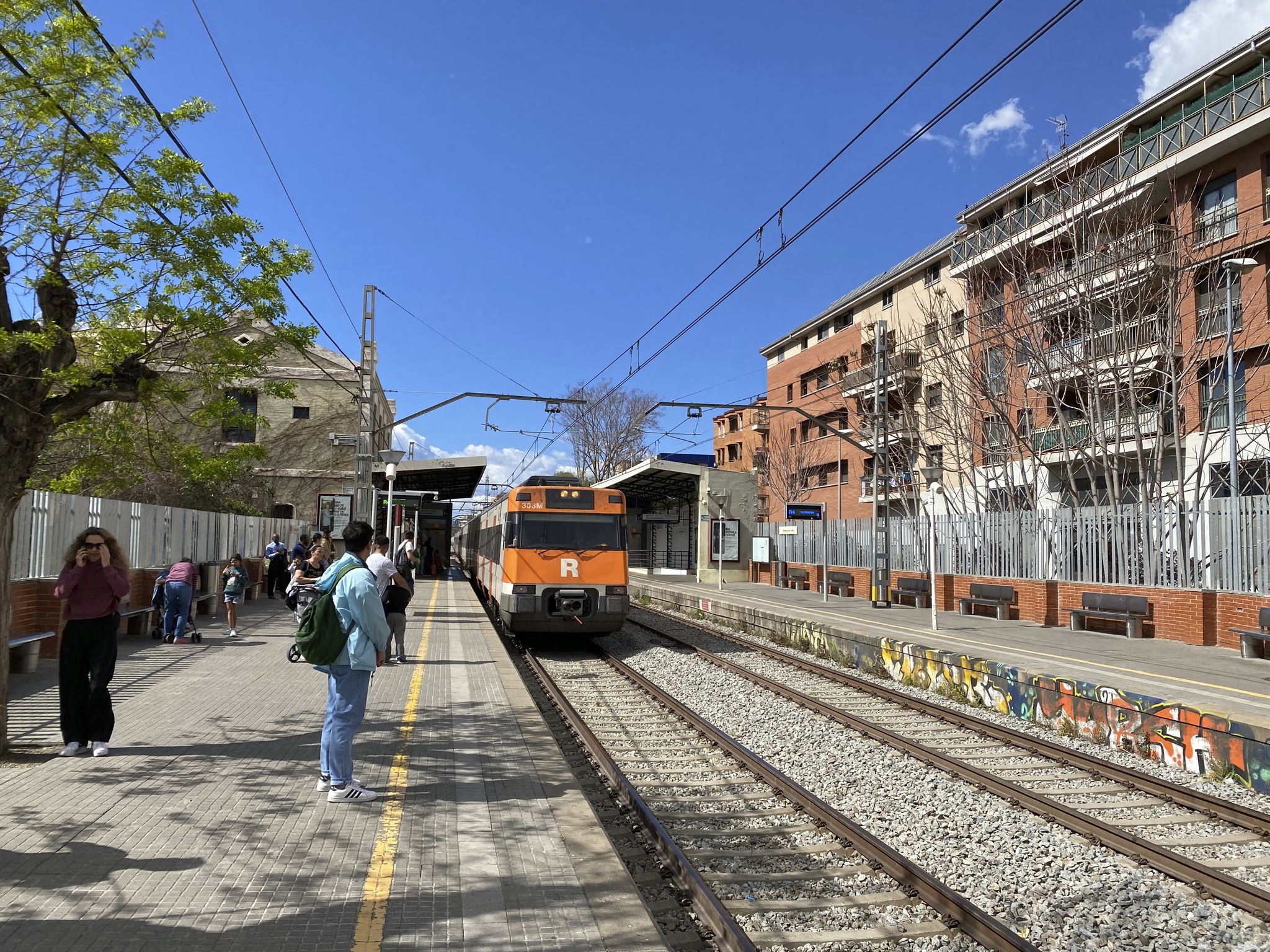 Rodalies recupera esta semana tres tramos y se acerca al nivel de oferta anterior a Gelida