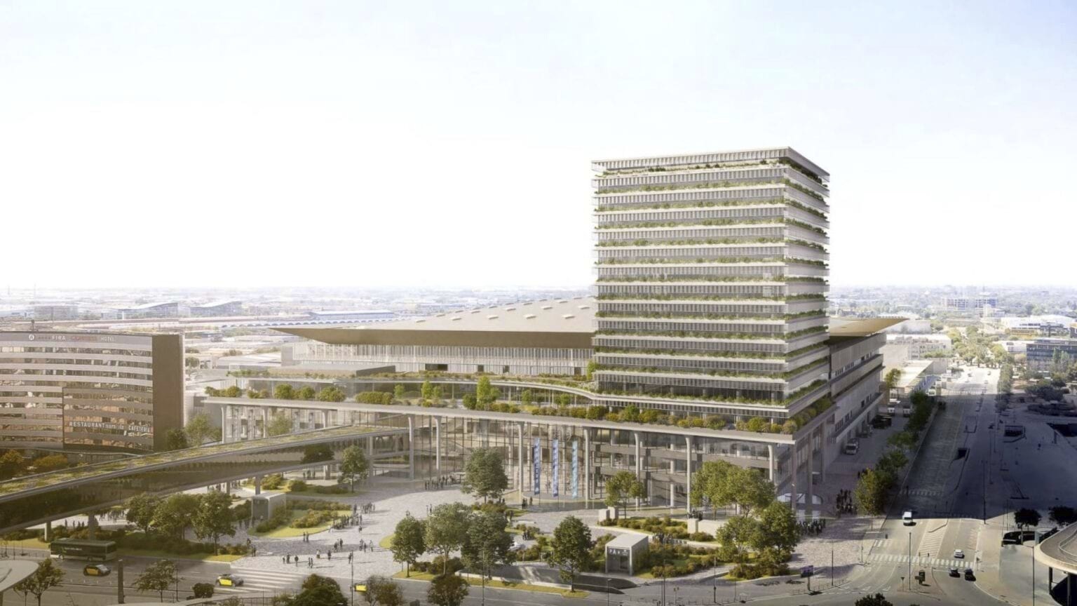 Cinco bancos prestan 220 millones para financiar la ampliación de Fira de Barcelona