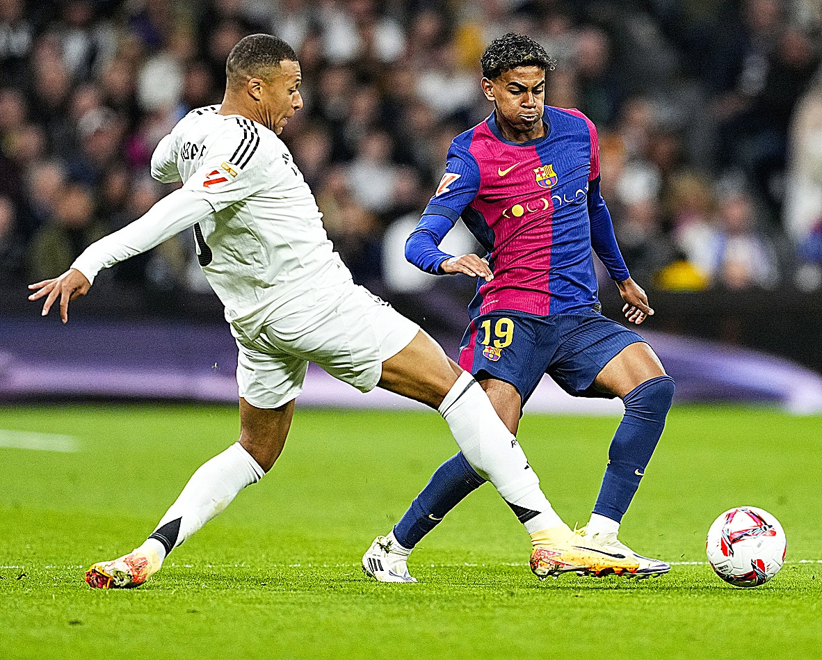 Lamine Yamal y Mbappé lideran el nuevo clásico galáctico de LaLiga